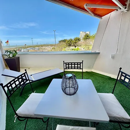 Apartmán Evasion Oceane - Face A La Mer Studio Alcove Avec Terrasse *